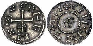 1 Penny Königreich England (927-1649,1660-1707) Silber 