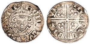 1 Penny Königreich England (927-1649,1660-1707) Silber Heinrich III (1207 - 1272)