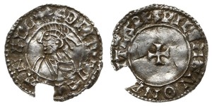 1 Penny Königreich England (927-1649,1660-1707) Silber 