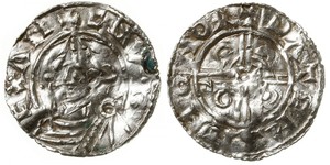 1 Penny Königreich England (927-1649,1660-1707) Silber Cnut (985 -1035)