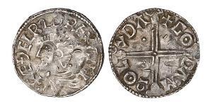 1 Penny Kingdom of England (927-1649,1660-1707) Silver Aethelred II (968 - 1016)