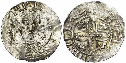 1 Penny Kingdom of England (927-1649,1660-1707) Silver Henry I (1069 - 1135)