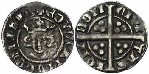 1 Penny Kingdom of England (927-1649,1660-1707) Silver Edward I (1239 - 1307)