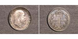 1 Penny United Kingdom Silver Edward VII (1841-1910)