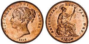 1 Penny Reino Unido de Gran Bretaña e Irlanda (1801-1922)  Victoria (1819 - 1901)