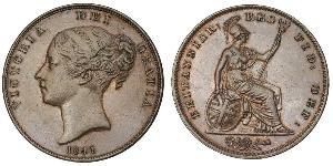 1 Penny United Kingdom of Great Britain and Ireland (1801-1922)  Victoria (1819 - 1901)