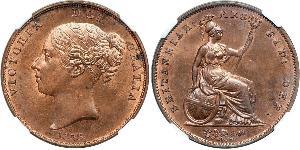 1 Penny United Kingdom of Great Britain and Ireland (1801-1922)  Victoria (1819 - 1901)