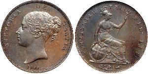 1 Penny United Kingdom of Great Britain and Ireland (1801-1922)  Victoria (1819 - 1901)