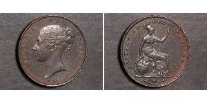 1 Penny United Kingdom of Great Britain and Ireland (1801-1922)  Victoria (1819 - 1901)