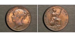 1 Penny United Kingdom of Great Britain and Ireland (1801-1922)  Victoria (1819 - 1901)