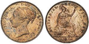 1 Penny Vereinigtes Königreich von Großbritannien und Irland (1801-1922)  Victoria (1819 - 1901)