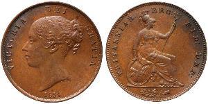 1 Penny Vereinigtes Königreich von Großbritannien und Irland (1801-1922)  Victoria (1819 - 1901)