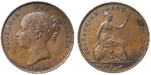 1 Penny Vereinigtes Königreich von Großbritannien und Irland (1801-1922)  Victoria (1819 - 1901)