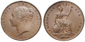 1 Penny Vereinigtes Königreich von Großbritannien und Irland (1801-1922)  Victoria (1819 - 1901)