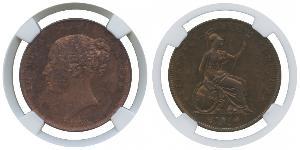 1 Penny Vereinigtes Königreich von Großbritannien und Irland (1801-1922)  Victoria (1819 - 1901)