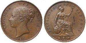 1 Penny Vereinigtes Königreich von Großbritannien und Irland (1801-1922)  Victoria (1819 - 1901)