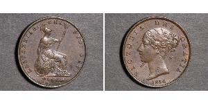 1 Penny 大不列颠及爱尔兰联合王国 (1801 - 1922)  维多利亚 (英国君主)