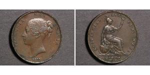 1 Penny 大不列颠及爱尔兰联合王国 (1801 - 1922)  维多利亚 (英国君主)
