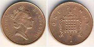 1 Penny 英国  