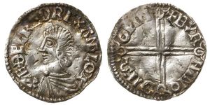 1 Penny 英格兰王国 銀 决策无方者埃塞尔雷德 (1016 - 1013)