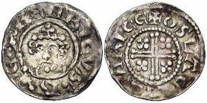 1 Penny 英格兰王国 銀 Henry II (1133 - 1189)
