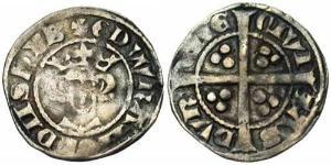 1 Penny 英格兰王国 銀 Edward I (1239 - 1307)