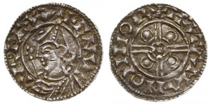 1 Penny 英格兰王国 銀 Cnut (985 -1035)