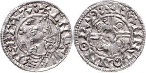 1 Penny 英格兰王国 銀 Cnut (985 -1035)