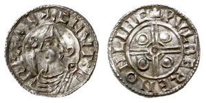 1 Penny 英格兰王国 銀 Cnut (985 -1035)