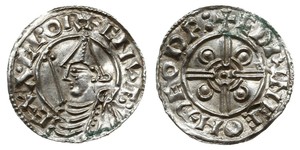 1 Penny 英格兰王国 銀 Cnut (985 -1035)
