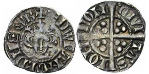 1 Penny 英格兰王国 銀 Edward I (1239 - 1307)