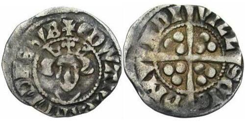1 Penny 英格兰王国 銀 Edward I (1239 - 1307)