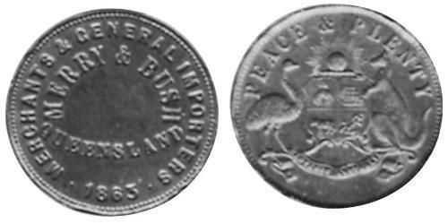 1 Penny 澳大利亚 銅 