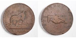 1 Penny British West Africa (1780 - 1960) / 塞拉利昂 (1961 - ) 青铜 