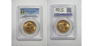 1 Penny 大不列颠及爱尔兰联合王国 (1801 - 1922) 青铜 爱德华七世 (1841-1910)