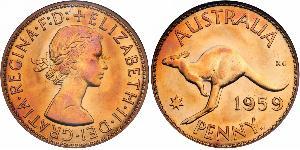 1 Penny 澳大利亚 青铜 伊丽莎白二世 (1926-2022)