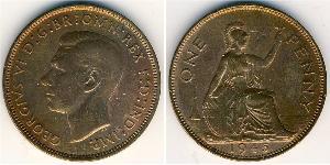 1 Penny 英国 青铜 