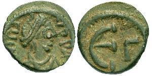 1 Pentanummium Empire byzantin (330-1453) Bronze Justin I (450-527)