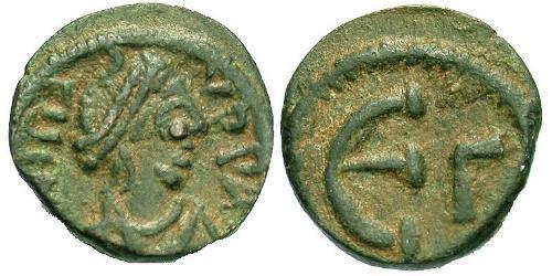 1 Pentanummium Empire byzantin (330-1453) Bronze Justin I (450-527)