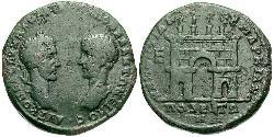 1 Pentassarion Roman Empire (27BC-395) Bronze Macrinus  (165-218)
