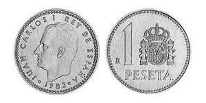 1 Peseta Reino de España (1976 - ) Aluminio Juan Carlos I (1938 - )