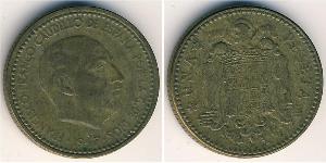 1 Peseta Espagne franquiste (1936 - 1975) Bronze/Aluminium Francisco Franco(1892 – 1975)