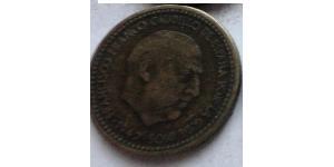 1 Peseta Francoist Spain (1936 - 1975) Rame 