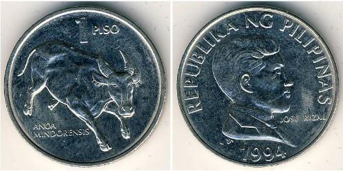 1 Peso Filippine Acciaio inossidabile 