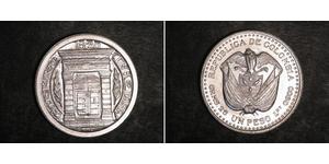 1 Peso Colombie Argent 