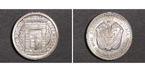 1 Peso Colombie Argent 