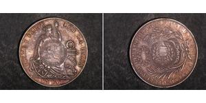 1 Peso Guatemala Argent 