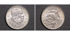 1 Peso Mexique Argent 