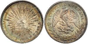 1 Peso Mexique (1867 - ) Argent 