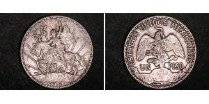 1 Peso Mexique (1867 - ) Argent 